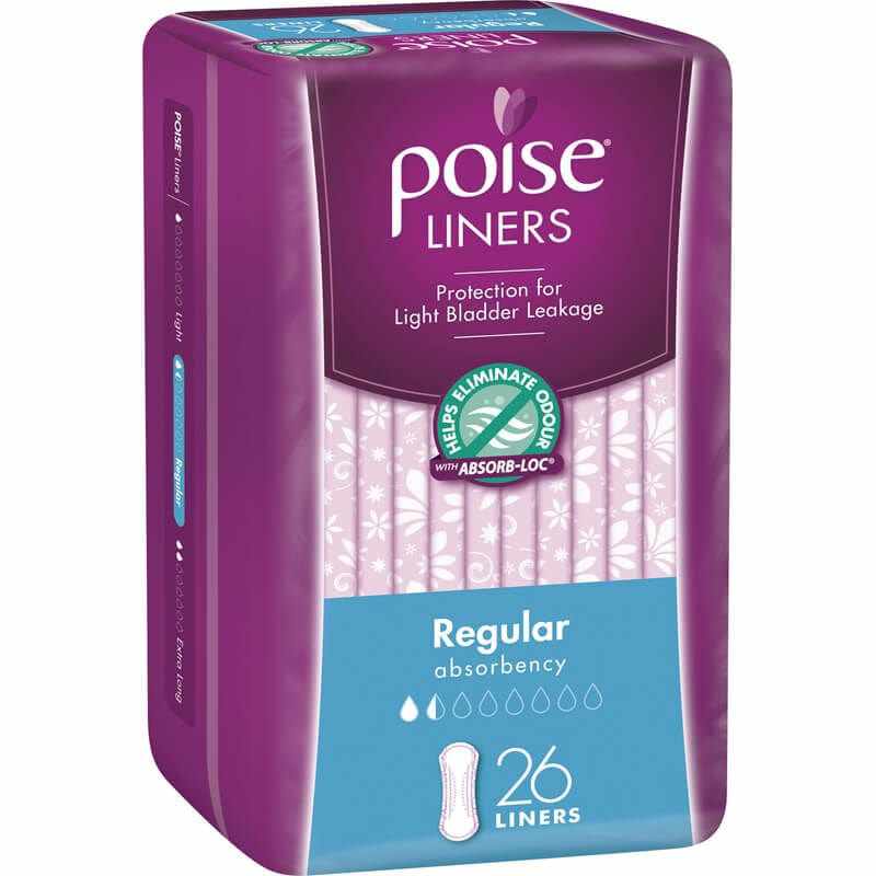 Poise Poise PANTY LINERS 26pk 11000927