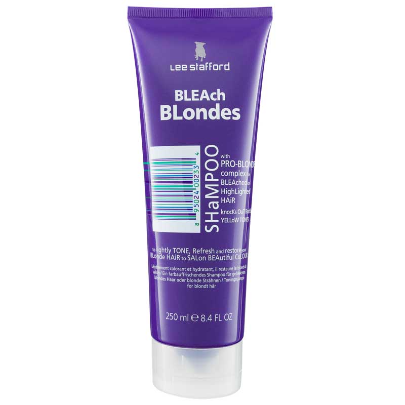 Lee Stafford Bleach Blondes Purple Toning Shampoo 250ml