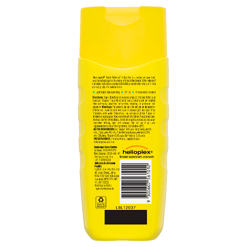 Neutrogena Beach Defence Lotion SPF50 198ml
