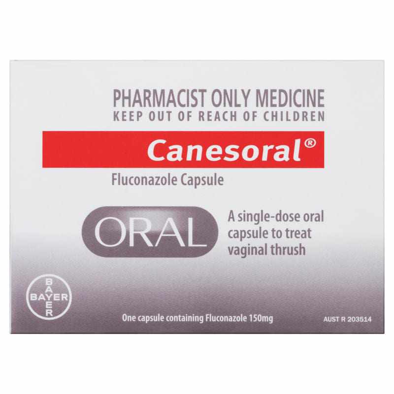Canesoral Oral Capsule 1s (Pharmacist Only Medicine)