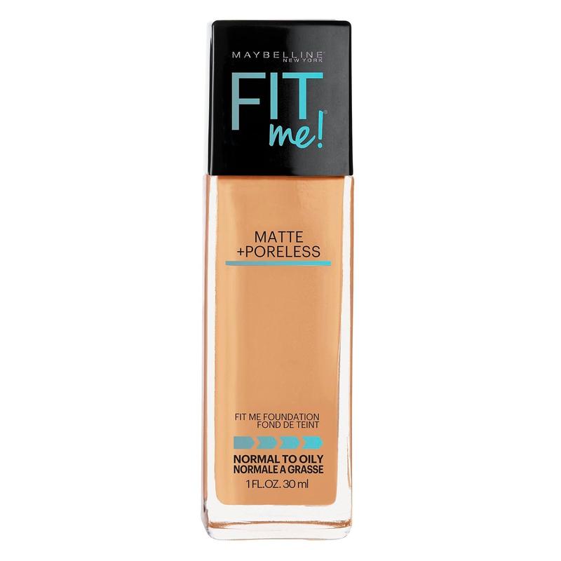 Maybelline Fit Me Matte & Poreless Mattifying Liquid Foundation 322 Warm Honey 30ml