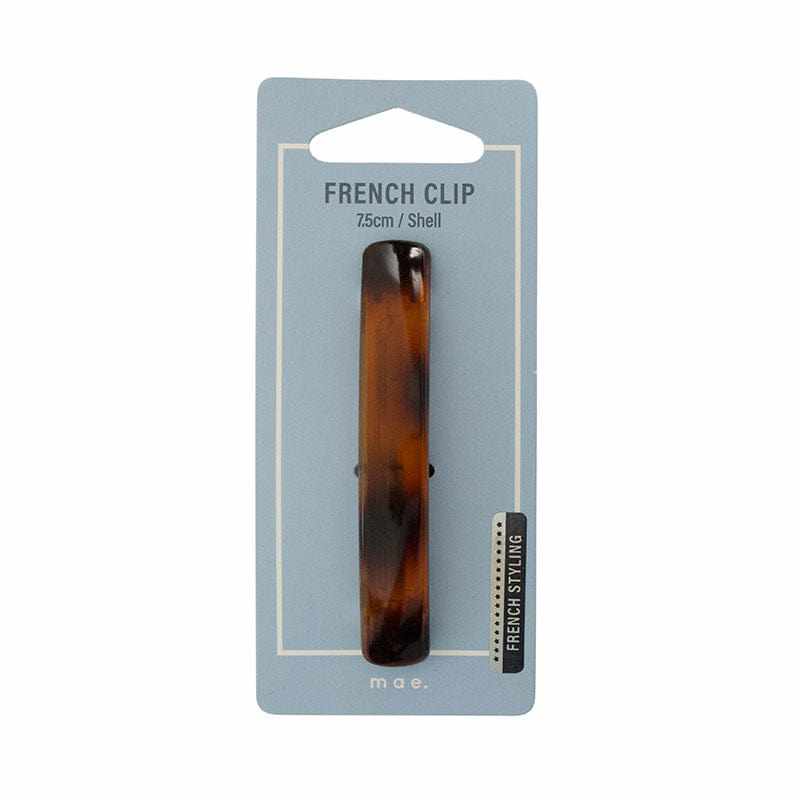 Mae Adorn by Mae French Clip 7.5cm Shell 11272803