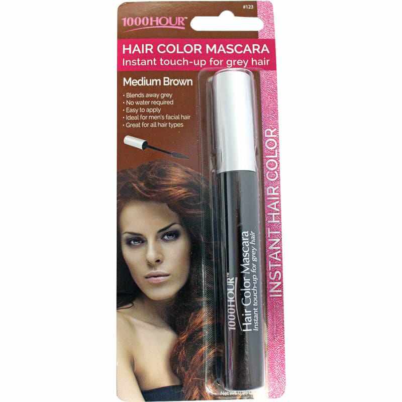 1000 Hour 1000 Hour Hair Colour Mascara Medium Brown Medium Brown 7g 11273479