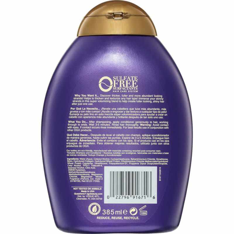 OGX Biotin Collagen Conditioner 385ml