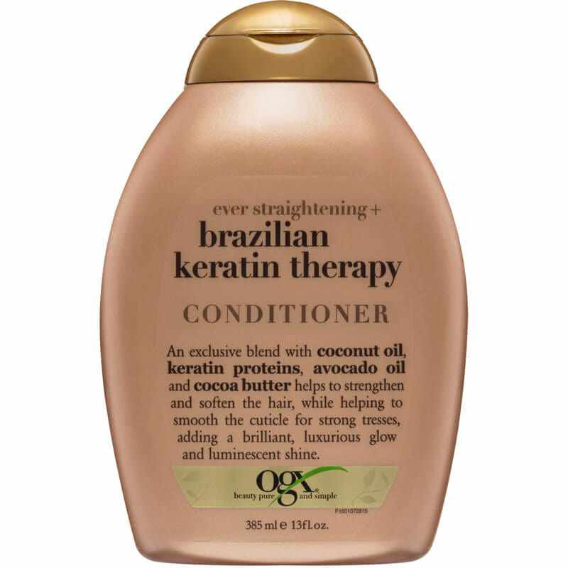 OGX Ever Straight Brazilian Keratin Therapy Conditioner 385ml