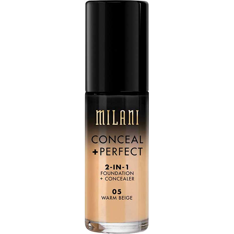 Milani Conceal & Perfect 2-in-1 Liquid Foundation Warm Beige