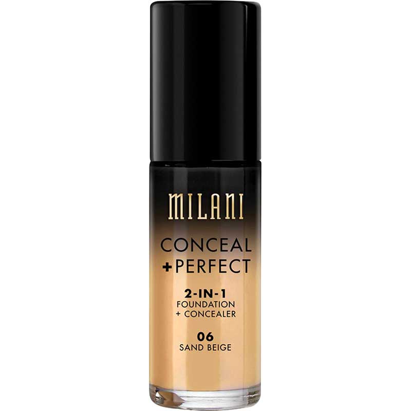 Milani Conceal & Perfect 2-in-1 Liquid Foundation Sand Beige