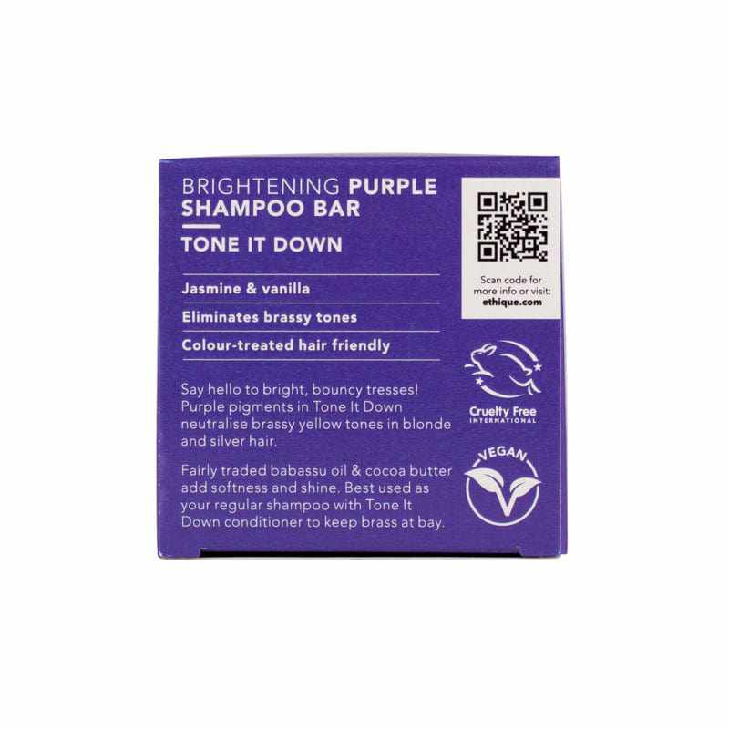 Ethique Tone It Down Brightening Shampoo Purple 110g