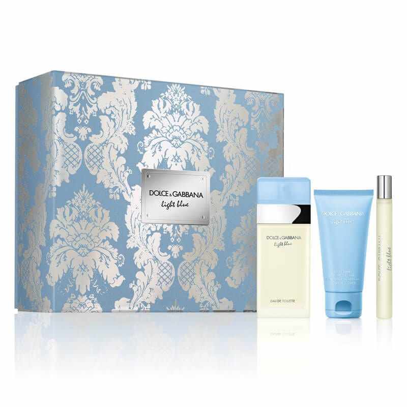 Dolce & Gabbana Light Blue Womens EDT 3-Piece Set 50ml XM19