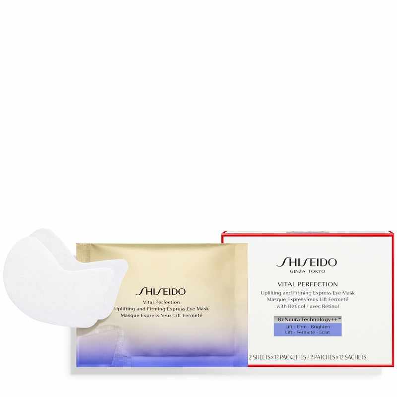 Shiseido Vital Perfection Uplifting and Firming Express Eye Mask 12pk