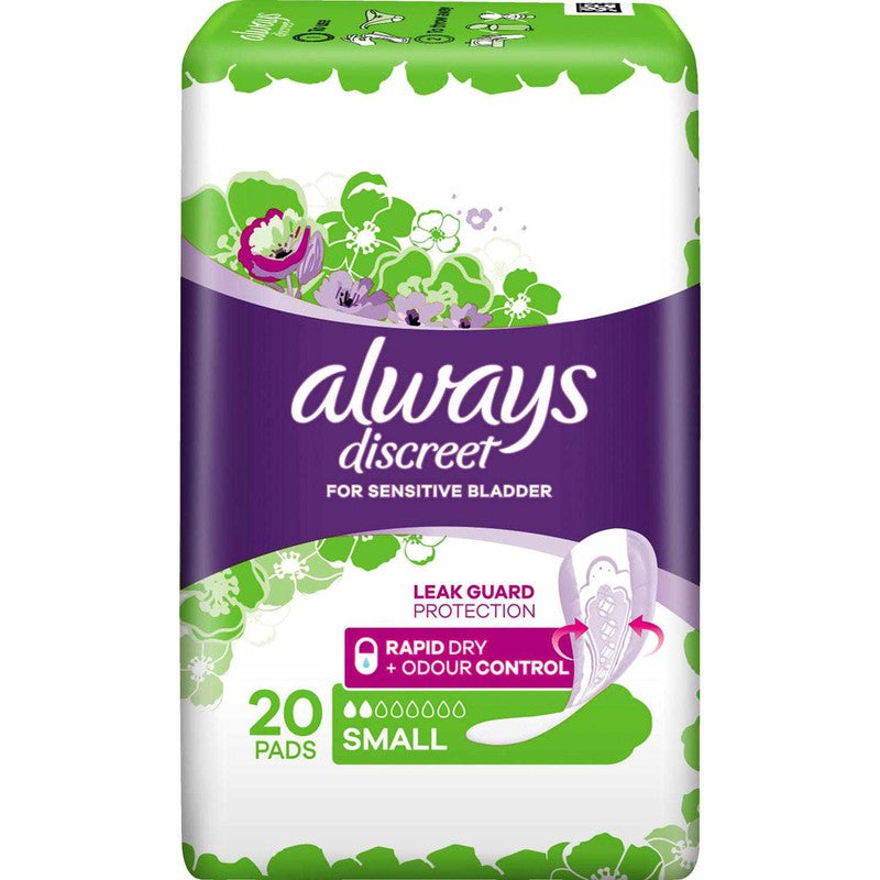 Always Always DiscreetPad Small 20pk 20008423