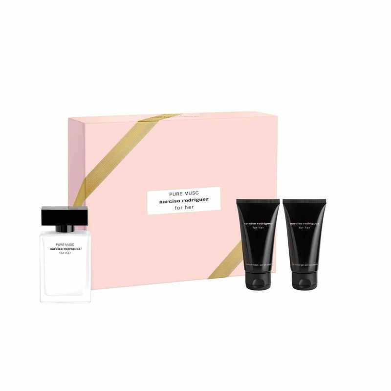 Narciso Rodriguez Her Pure Musc EDP 50ml Gift Set 3pcs