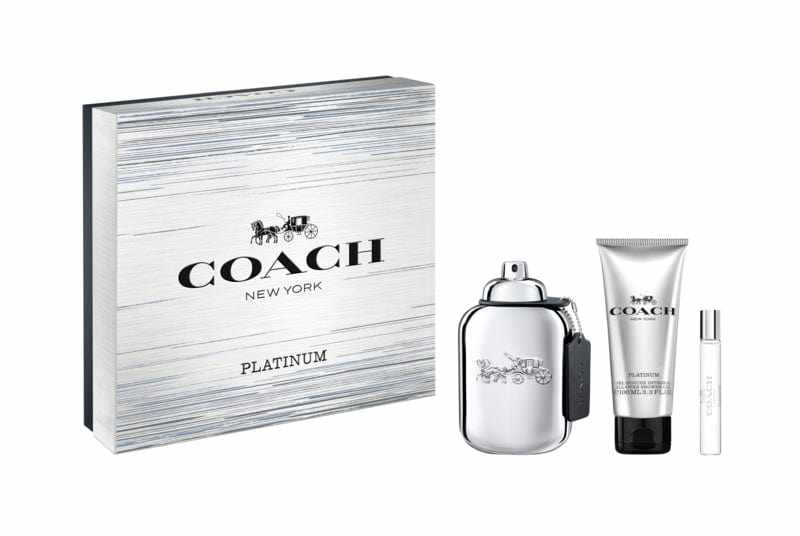 Coach Man Platinum EDP 3-Piece Gift Set 100ml
