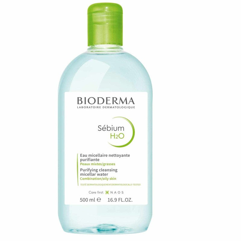 Bioderma Sebium H20 Micellar Water Cleanser 500ml