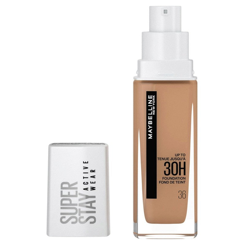 Maybelline SUPERSTAY 30HR ACTIVEWEAR Foundation 36 Warm SUN 30ml