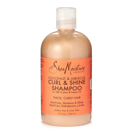 Shea Moisture Coconut & Hibiscus Curl & Shine Shampoo 384ml