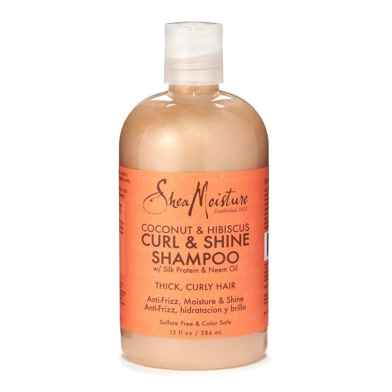 Shea Moisture Coconut & Hibiscus Curl & Shine Shampoo 384ml