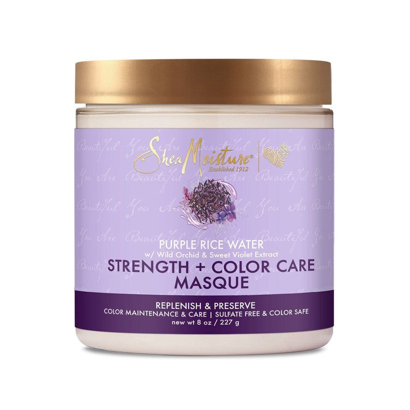 Shea Moisture Purple Rice Water Strength + Colour Care Masque 227ml