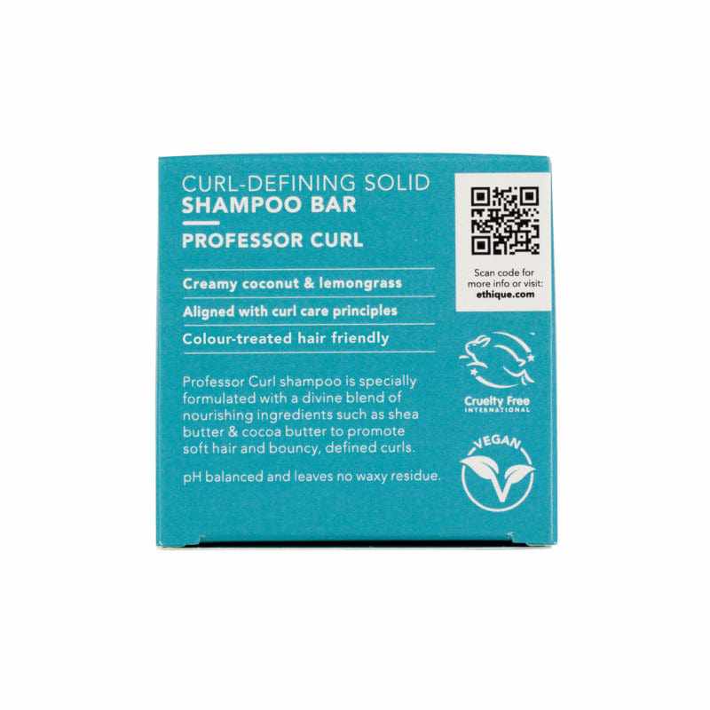 Ethique Professor Curl Curl-Defining Solid Shampoo Bar 110g