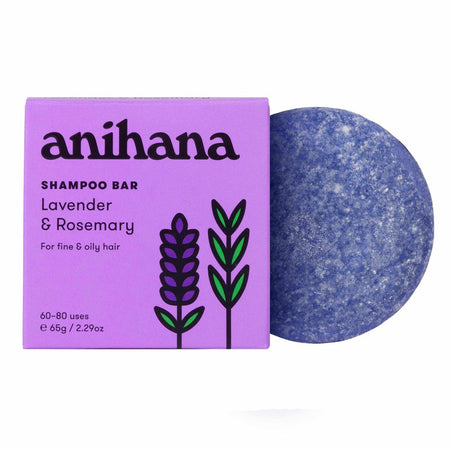 anihana Shampoo Bar Lavender & Rosemary 65g