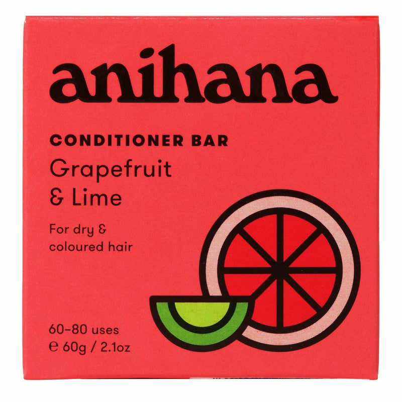 anihana Conditioner Bar Grapefruit & Lime 60g