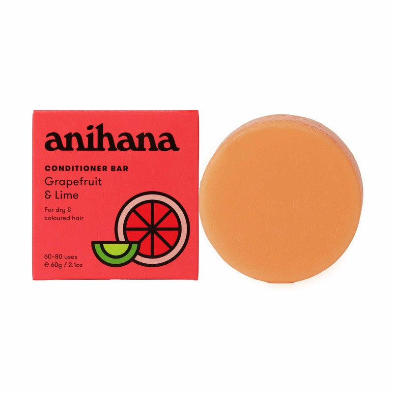 anihana Conditioner Bar Grapefruit & Lime 60g