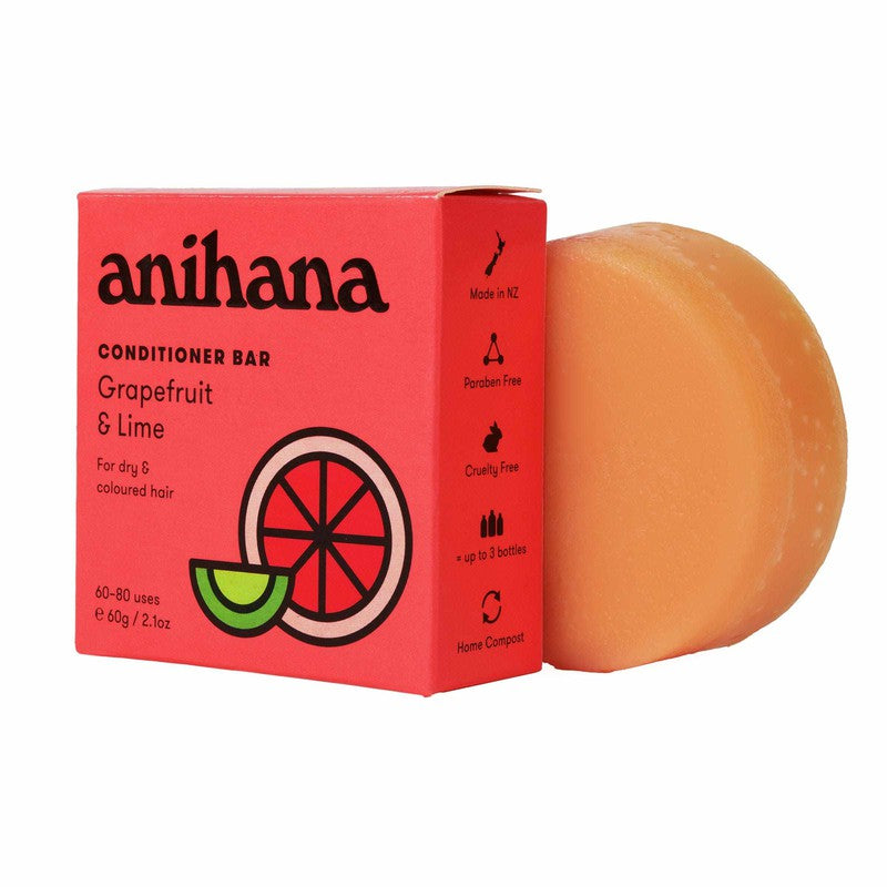 anihana Conditioner Bar Grapefruit & Lime 60g