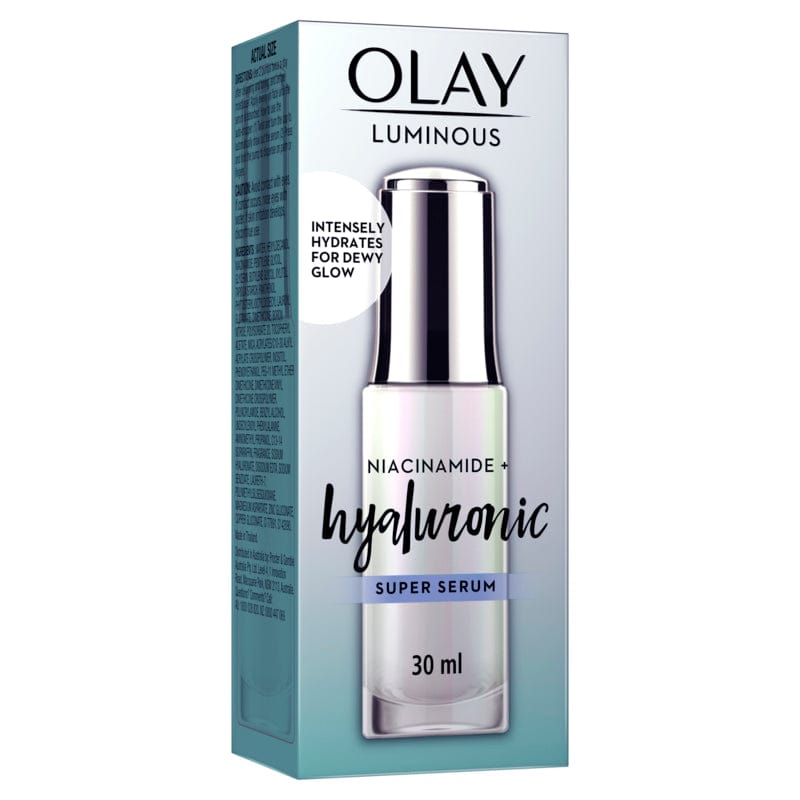 Olay Luminous Niacinamide + Hyaluronic Face Super Serum 30ml