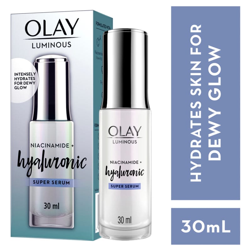 Olay Luminous Niacinamide + Hyaluronic Face Super Serum 30ml