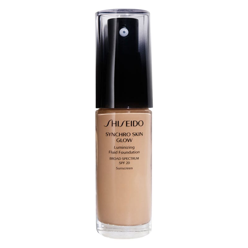 Shiseido Synchro Skin Glow Luminizing Fluid Foundation Rose4 R4 30ml