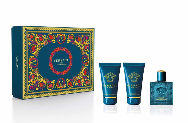 Versace Versace Eros Pour Homme EDT Deluxe Gift Set 50ml 20016943