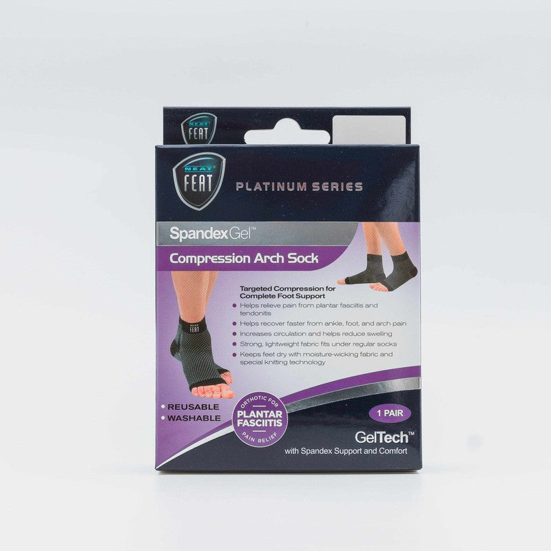 Neat Feat Spandex Gel Complete Arch Sock Large 1pr – Life Pharmacy