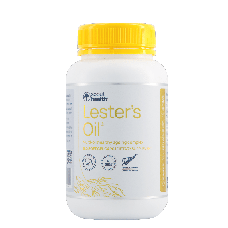 About Health About Health Lester's Oil Soft Gel Capsules 180s 20022335
