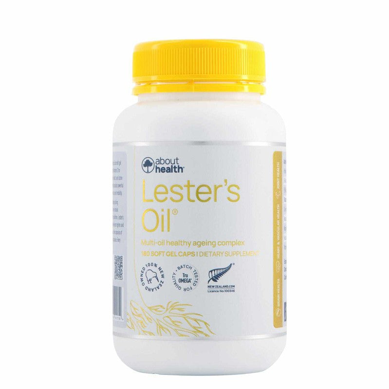 About Health About Health Lester's Oil Soft Gel Capsules 180s 20022335