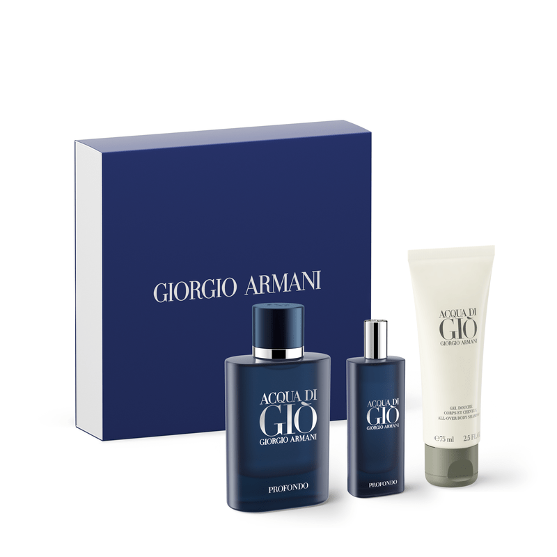 Giorgio Armani Acqua Di Gio Profondo 3-Piece Gift Set 75ml