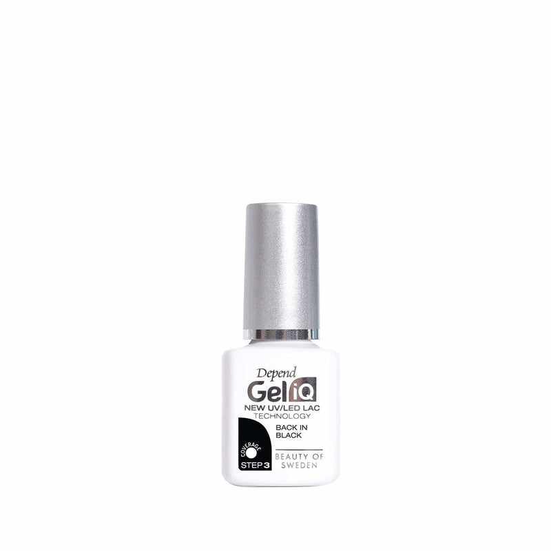 Depend Cosmetics Gel IQ Nail Polish Back in Black