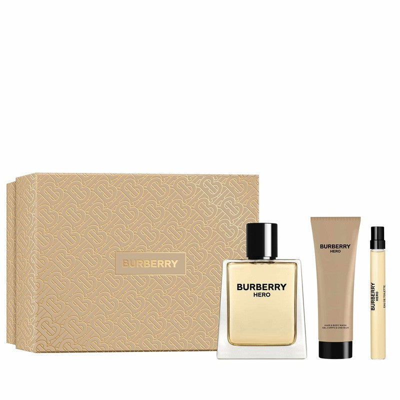 Burberry Hero 100ml EDT Gift Set 3pcs