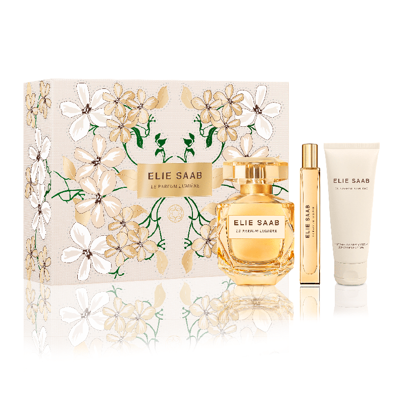 Elie Saab Le Parfum Lumiere EDP 90ml Gift Set 3pcs Life Pharmacy