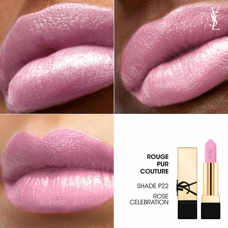 Yves Saint Laurent Rouge Pur Couture Lipstick P22 Rose Celebration