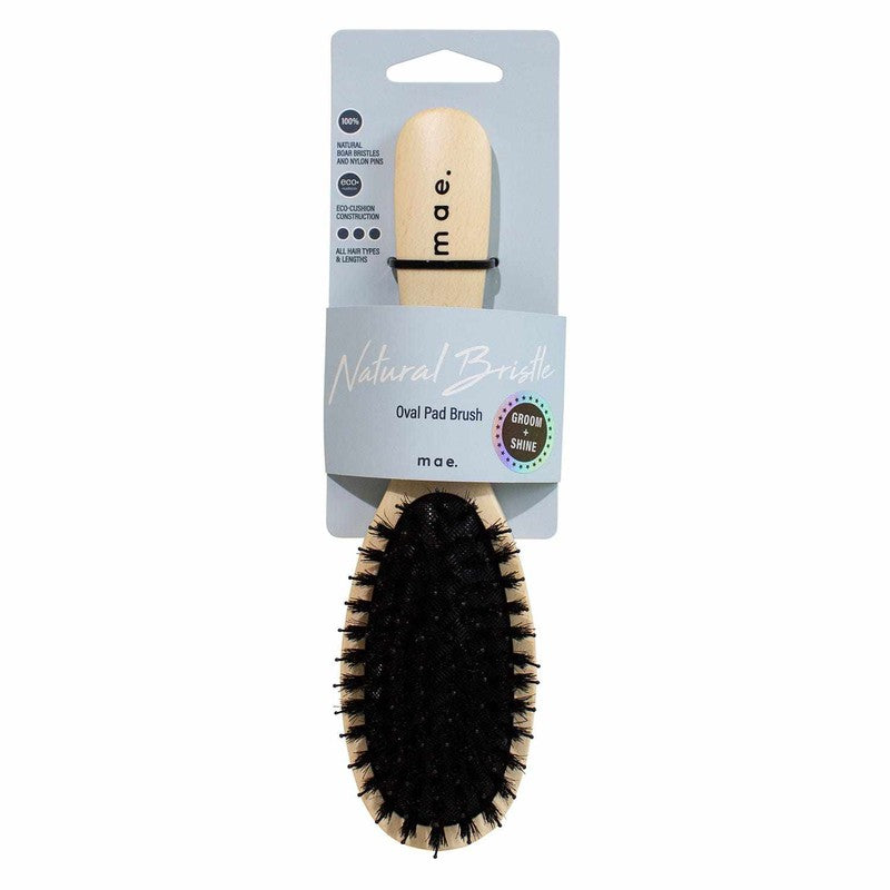 Mae Mae Brush Natural Bristle Oval Pad 20025544