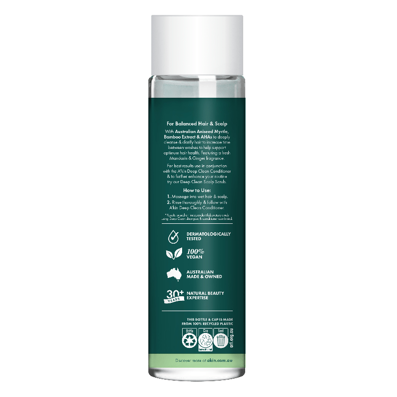 A'kin A'kin Deep Clean Shampoo 375ml 20026208