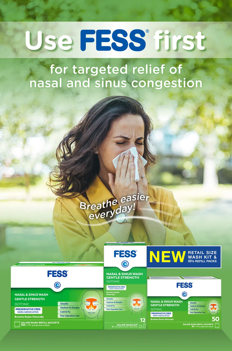 Use FESS first this allergy season