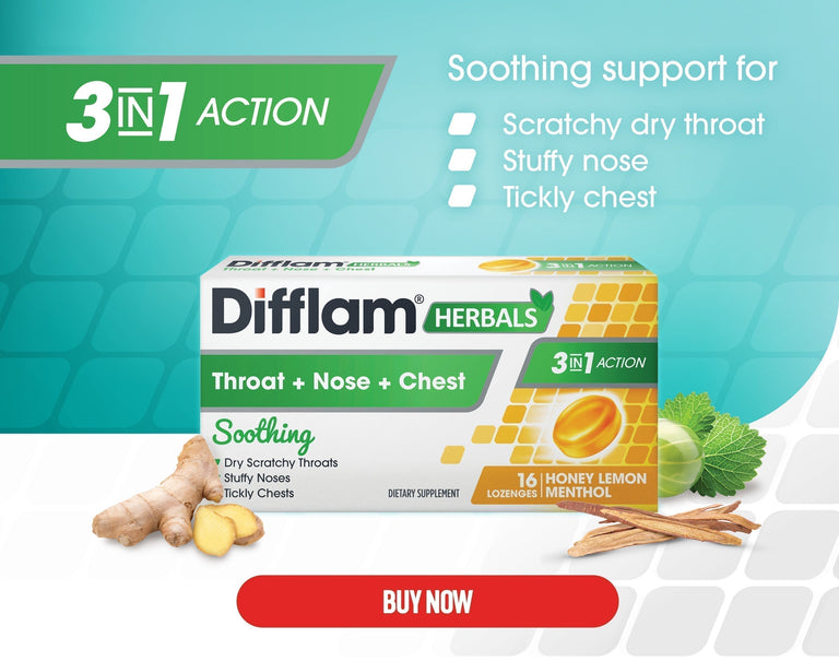 Radiant Difflam-Throat Pops