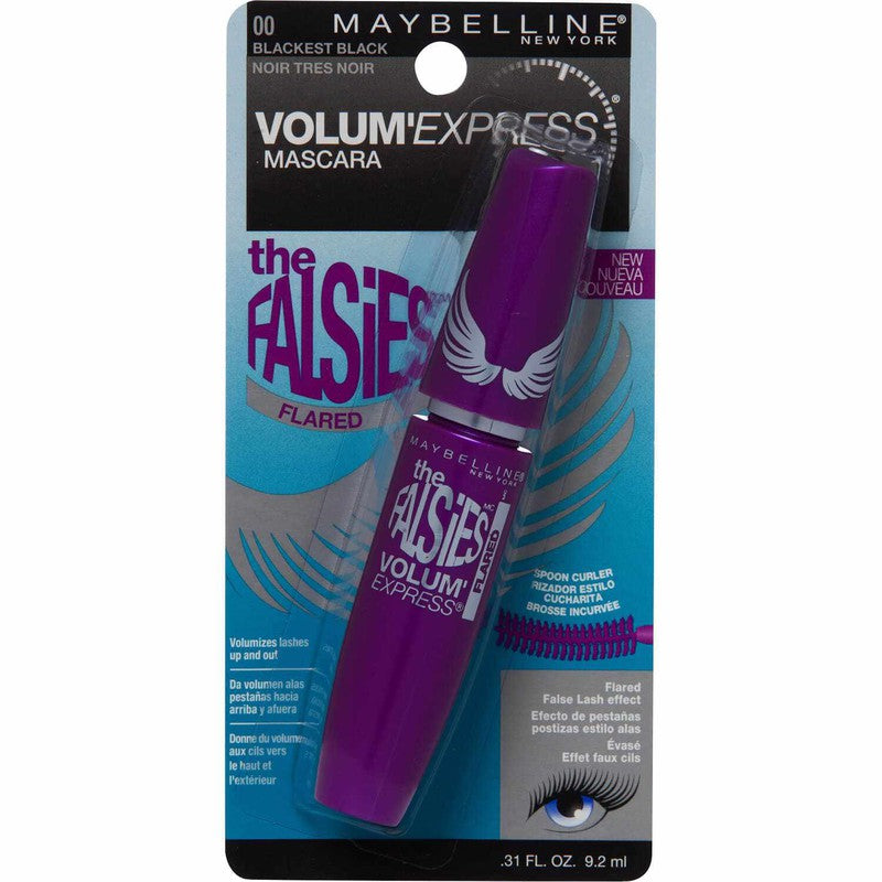 Maybelline Maybelline Falsies Flared Blackest Washable Black 11114403
