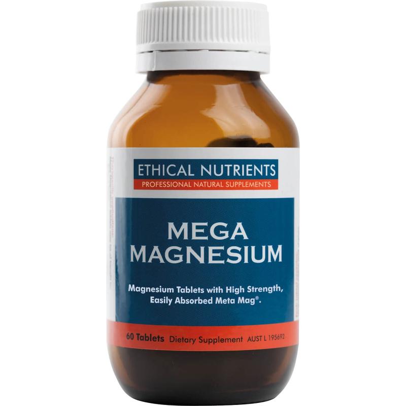 Ethical Nutrients Ethical Nutrients Mega Magnesium Tablets 60s 11250315