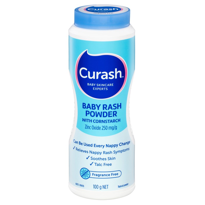 Curash Baby Rash Powder with Cornstarch 100g – Life Pharmacy