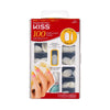 Kiss 100 Nail Active Oval Full Nail 100pk