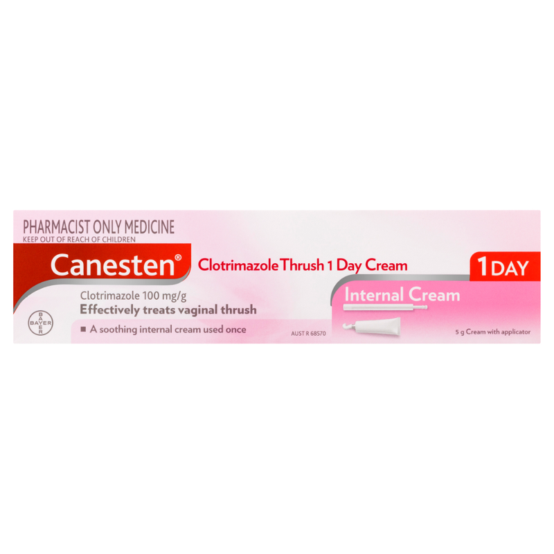 Canesten One Day Treatment Cream 10% 5g (Pharmacist Only Medicine)