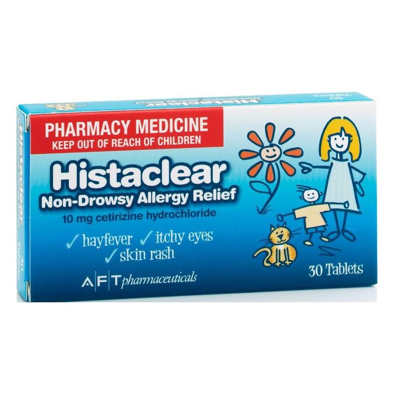 Histaclear Tabs OTC 30s – Life Pharmacy