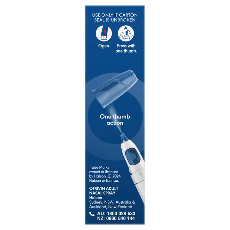 Otrivin Adult Nasal Spray 10ml